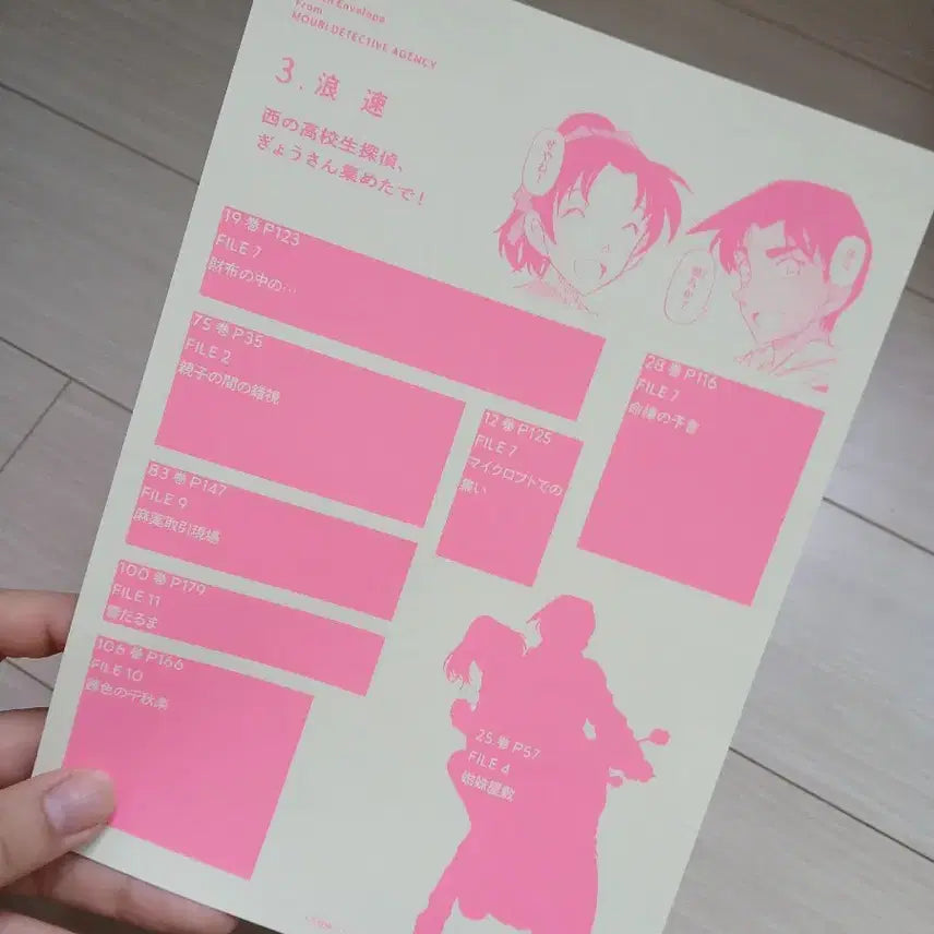 [BUNJANG] Detective Conan Film Sticker / 명탐정 코난 실 스티커