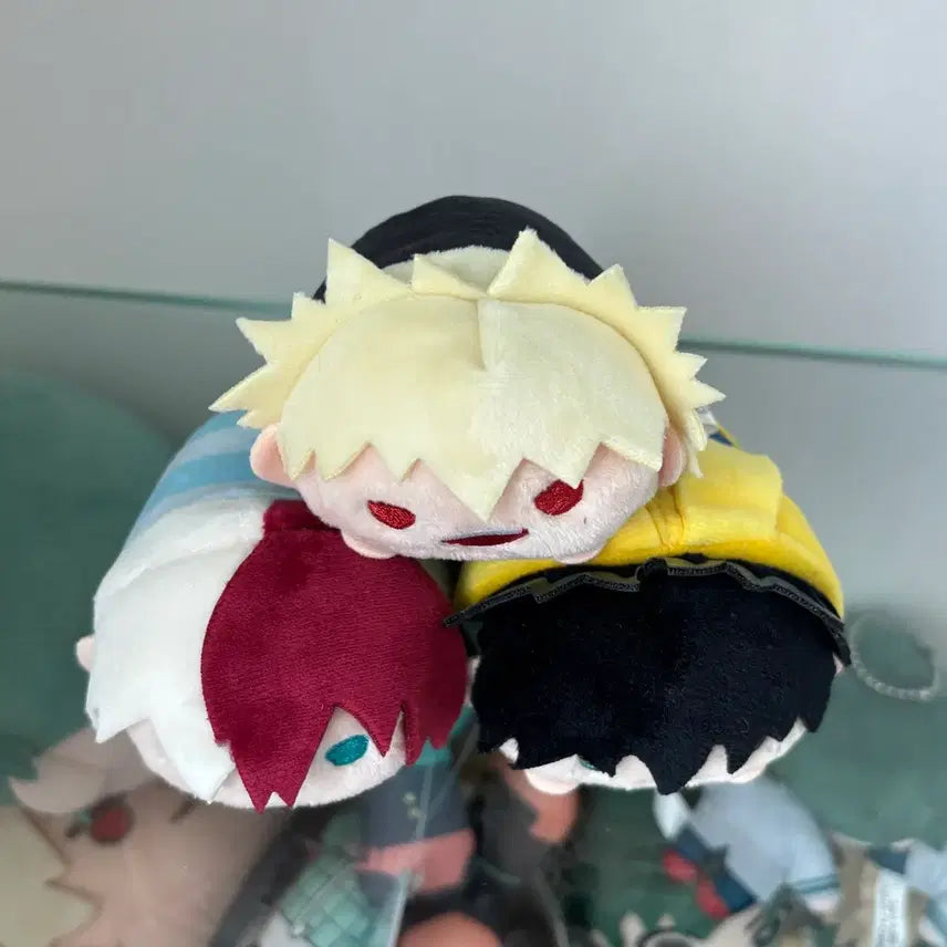[BUNJANG] My Hero Academia Bakugo Midoriya Todoroki Chibi Plush Set / 히로아카 바쿠고 미도리야 토도로키 치비 누이