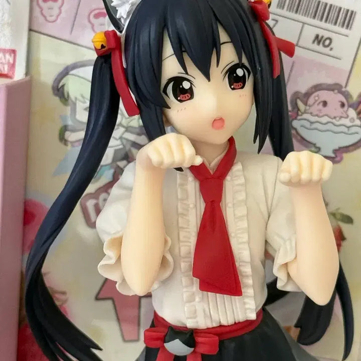 [BUNJANG] K-On! Nakano Azusa Nyan Cafe Figure / 케이온 나카노 아즈사 아즈냥 트리오 트라이 아이티 냥카페 피규어