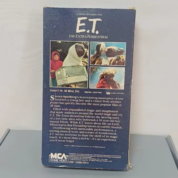 [BUNJANG] E.T. the Extra-Terrestrial VHS / E.T. 더 엑스트라 테레스트리얼 VHS