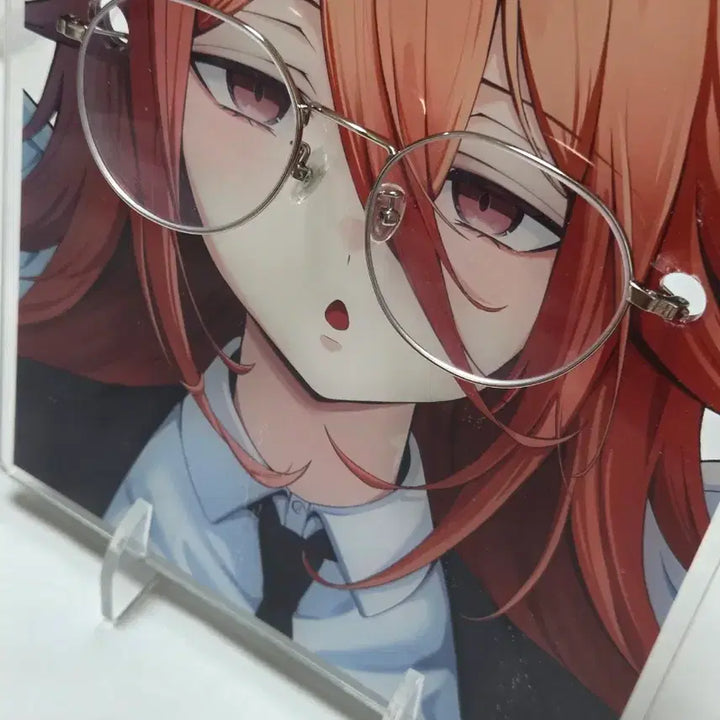 [BUNJANG] Chainsaw Man Angel Devil Big Acrylic Glasses Stand / 체인소맨 천사의악마 빅 아크릴 안경거치대