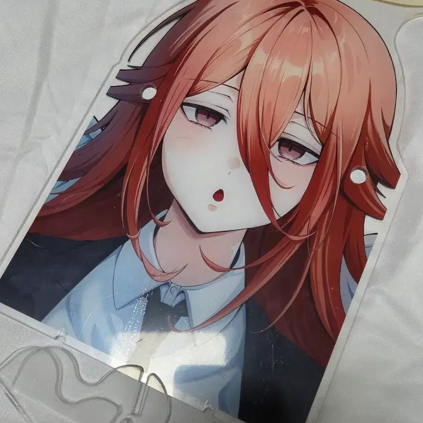 [BUNJANG] Chainsaw Man Angel Devil Big Acrylic Glasses Stand / 체인소맨 천사의악마 빅 아크릴 안경거치대