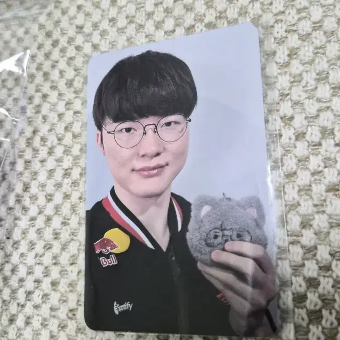 [BUNJANG] T1 ONSETEE Faker Pouch Bundle Set with Photocard / 새상품미개봉)티원 온세티 페이커 파우치 양도(포카포함)
