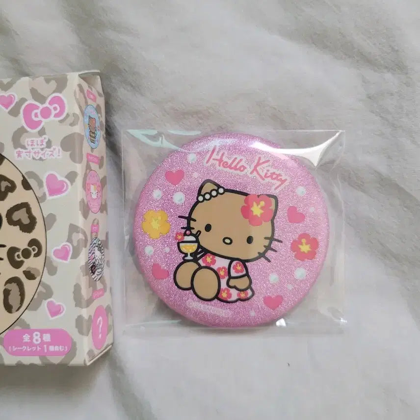 [BUNJANG] Sanrio Hello Kitty Glitter Secret Badge / 산리오 헬로키티 뱃지 시크릿 랜덤
