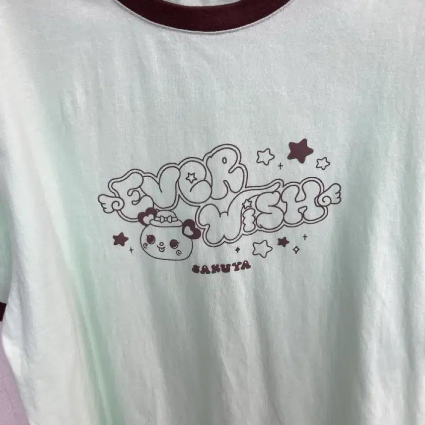 [BUNJANG] NCT WISH Everland Collaboration Sakuya T-Shirt / 엔시티위시 애버랜드 콜라보 사쿠야 티셔츠