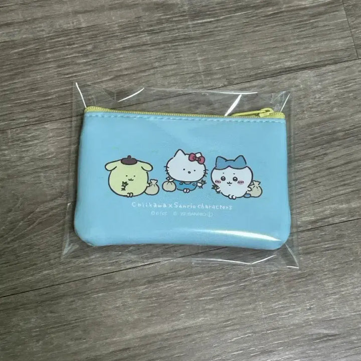 [BUNJANG] Chiikawa x Sanrio Collaboration Pouch Wallet / 치이카와 산리오 콜라보 파우치 지갑 하치와레 마이멜로디 폼폼푸린