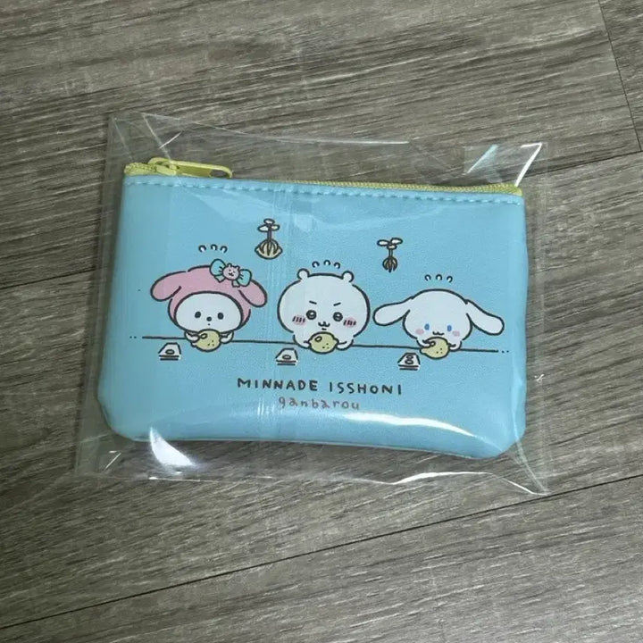 [BUNJANG] Chiikawa x Sanrio Collaboration Pouch Wallet / 치이카와 산리오 콜라보 파우치 지갑 하치와레 마이멜로디 폼폼푸린