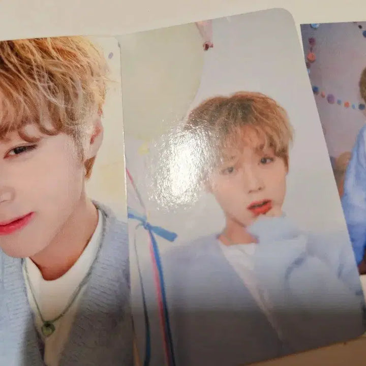 [BUNJANG] Park Ji Hoon Official MD Birthday Cafe Photo Package (Postcard x2, Photocard x2, Polaroid x1) / 박지훈 공식 MD 생일카페 포토패키지(엽서2장 포카2장 폴라1장)