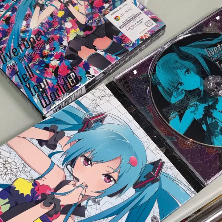 [BUNJANG] Hatsune Miku Tell Your World Limited Edition CD+DVD Album / 하츠네 미쿠 tell your world 한정판 CD+dvd 앨범씨디 프디바방꾸