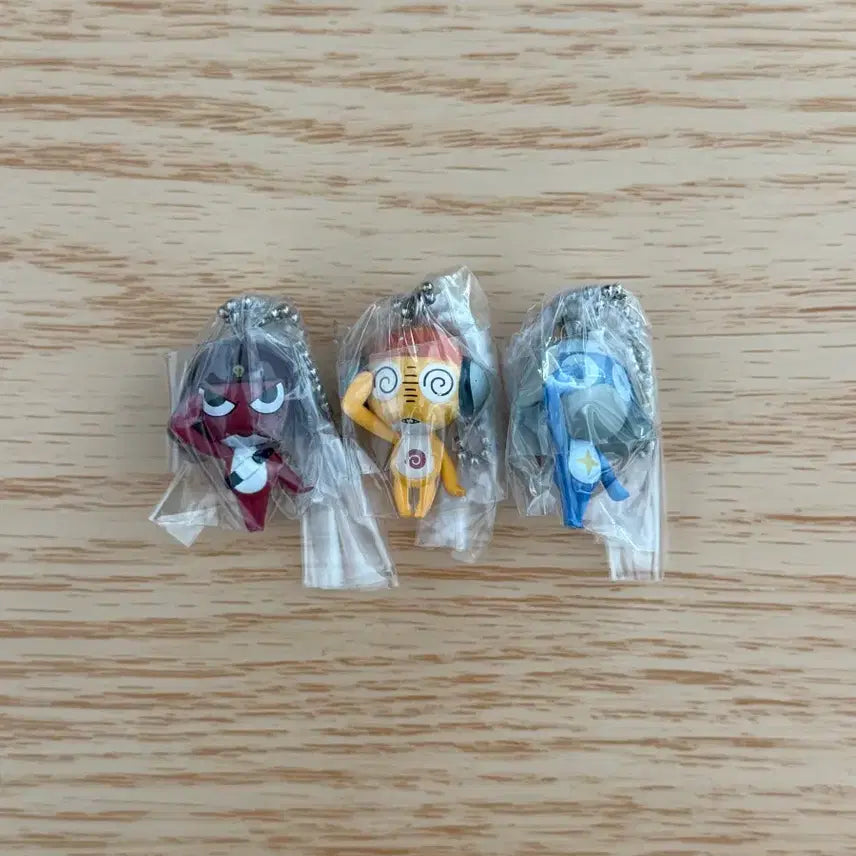 [BUNJANG] Keroro Gummy Clear Keychain Set (Unsealed) / (미개봉) 케로로 구미 키링 불투명 세트