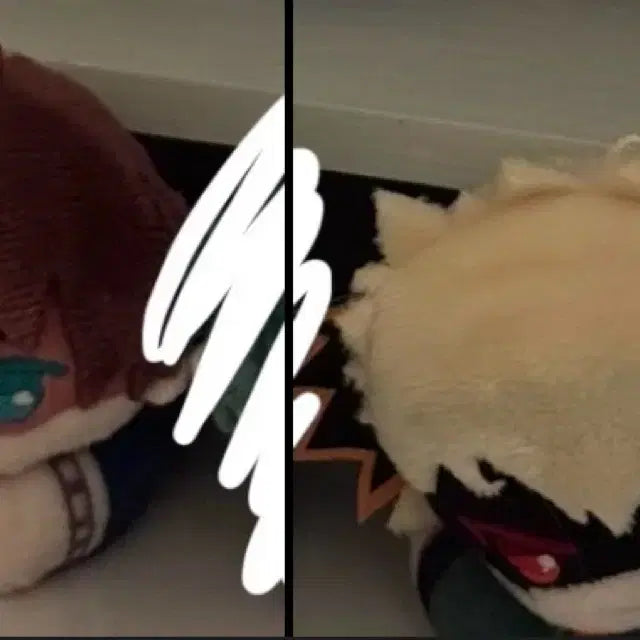 [BUNJANG] Bakugo Todoroki Hug Character Clip Plush Doll - My Hero Academia / 바쿠고 토도로키 허그캬라 집게 인형 누이 나히아 히로아카