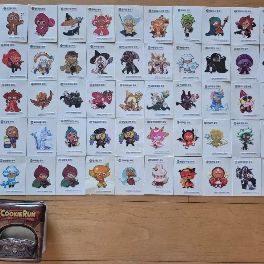[BUNJANG] Cookierun Kingdom Sticker Collection - Series 1 Full Set, Series 2 &amp; 3 Partial / 쿠키런 킹덤 띠부씰 판매합니다 1탄 전종 2,3탄 일부