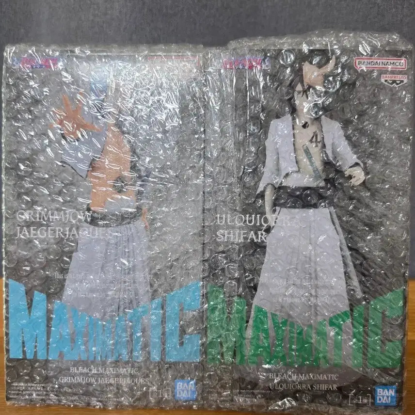 [BUNJANG] Bleach Maximatech Grimmjow &amp; Ulquiorra Figure Set (Sealed) / (미개봉)블리치 맥시매틱 그림죠&amp;우르키오라