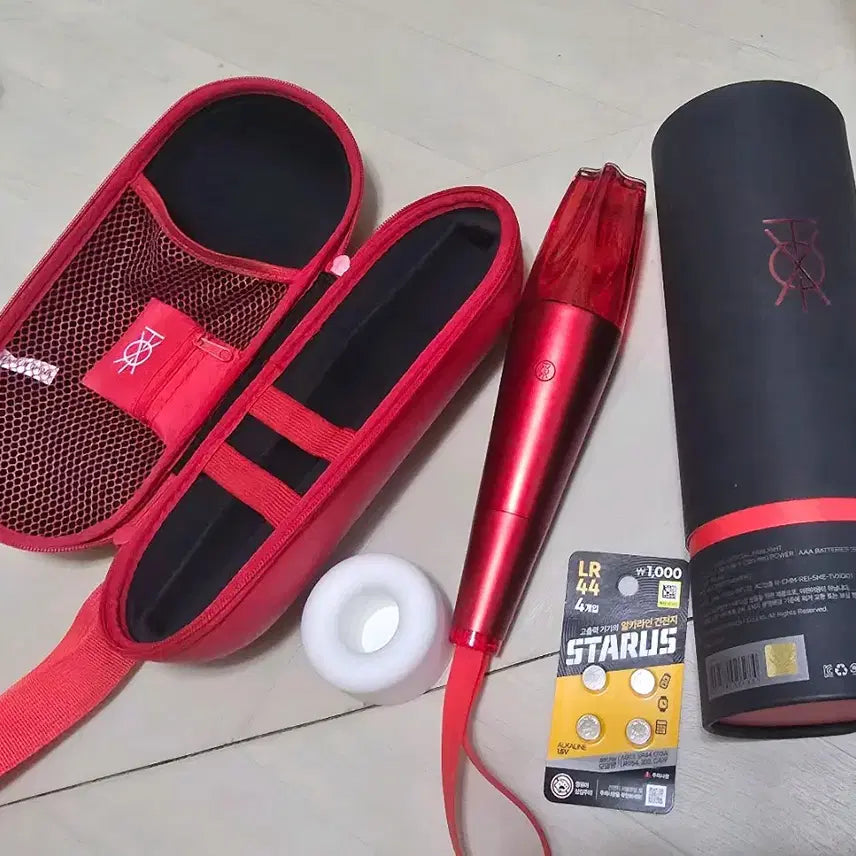 [BUNJANG] TVXQ! Official Light Stick Set with Bag, Stand, and Batteries / 동방신기 응원봉+가방+거치대+건전지