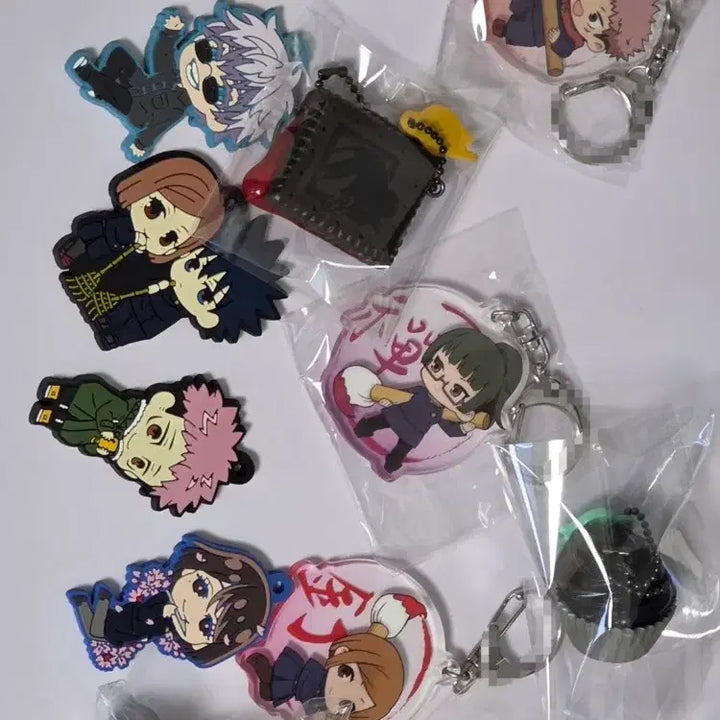 [BUNJANG] Jujutsu Kaisen Keychains Bundle Set / 주술회전 키링 일괄
