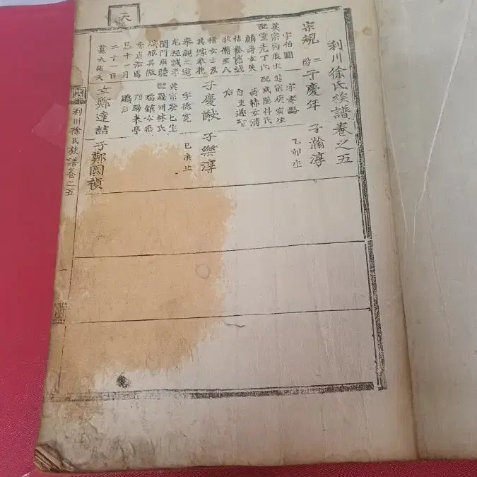 [BUNJANG] Icheon Seo Clan Genealogy Book / 이천 서씨족보