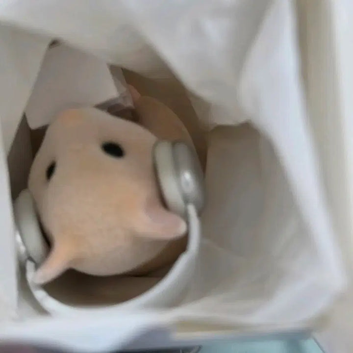 [BUNJANG] Kim Haemjji Briefcase Bomb Figure (Wearing Headphones) / 김햄찌 서류 폭탄 피규어 ( 헤드폰 착용) 단순확인 미사용