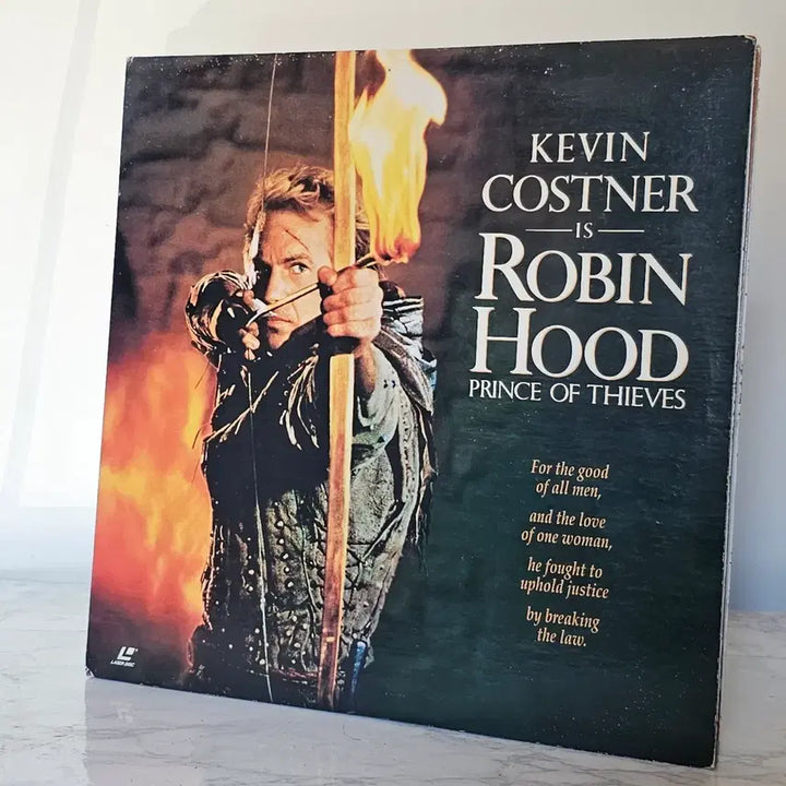 [BUNJANG] Robin Hood: Prince of Thieves (1991) LaserDisc - Kevin Costner / [희귀 LD 더블판] 케빈 코스트너 로빈후드 레이저디스크