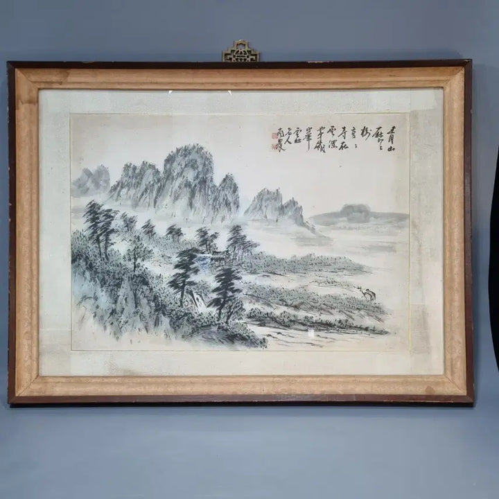 [BUNJANG] Nam-Nong Huh Geon Authentic Landscape Painting / 남농 허건 진품 산수화