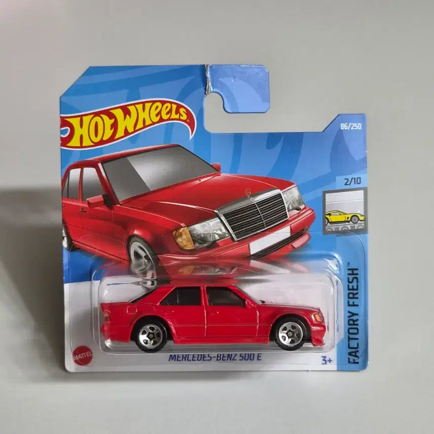 [BUNJANG] Hot Wheels Mercedes-Benz 500 E Red (Factory Fresh) Sealed / [미개봉] 핫휠 메르세데스-벤츠 500 E 레드 (MERCEDES-BENZ 500 E)