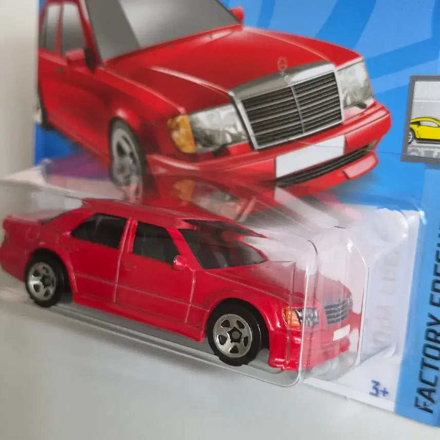 [BUNJANG] Hot Wheels Mercedes-Benz 500 E Red (Factory Fresh) Sealed / [미개봉] 핫휠 메르세데스-벤츠 500 E 레드 (MERCEDES-BENZ 500 E)