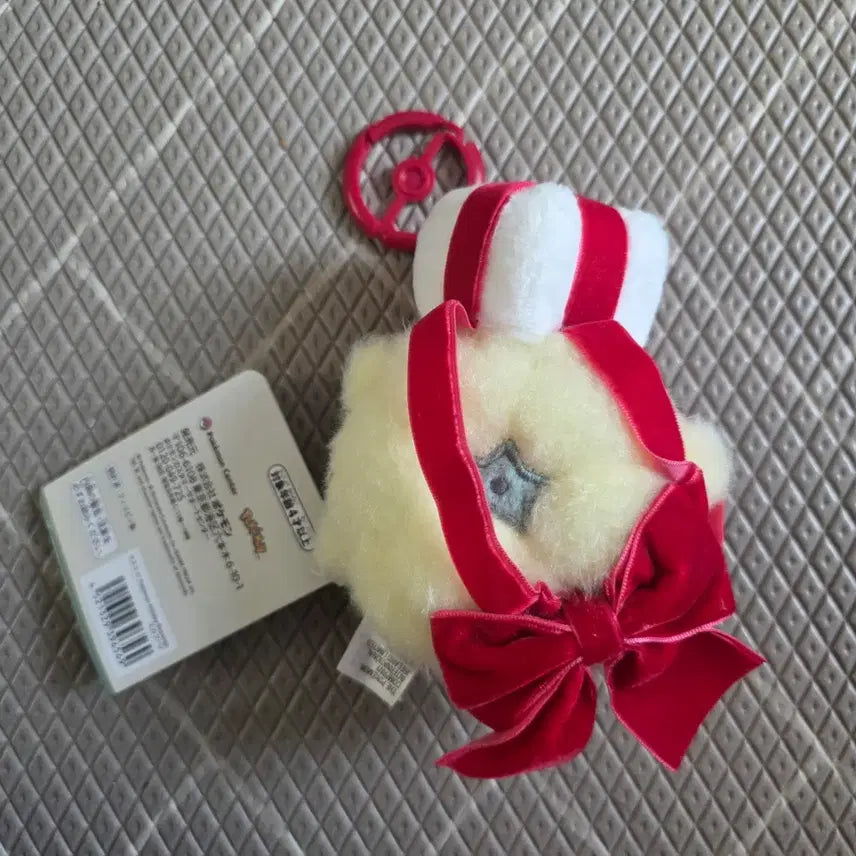 [BUNJANG] Pokemon Carabiner Mascot Holiday Elpud Keyring / 새상품) 포켓몬스터 카라비너 마스코트 홀리데이 엘풍 키링