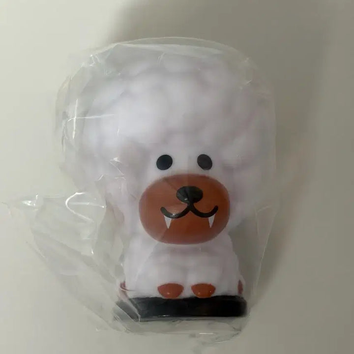 [BUNJANG] San-X Afro Ken Light Gacha White / 산엑스 아프로켄 조명 라이트 가챠 흰색