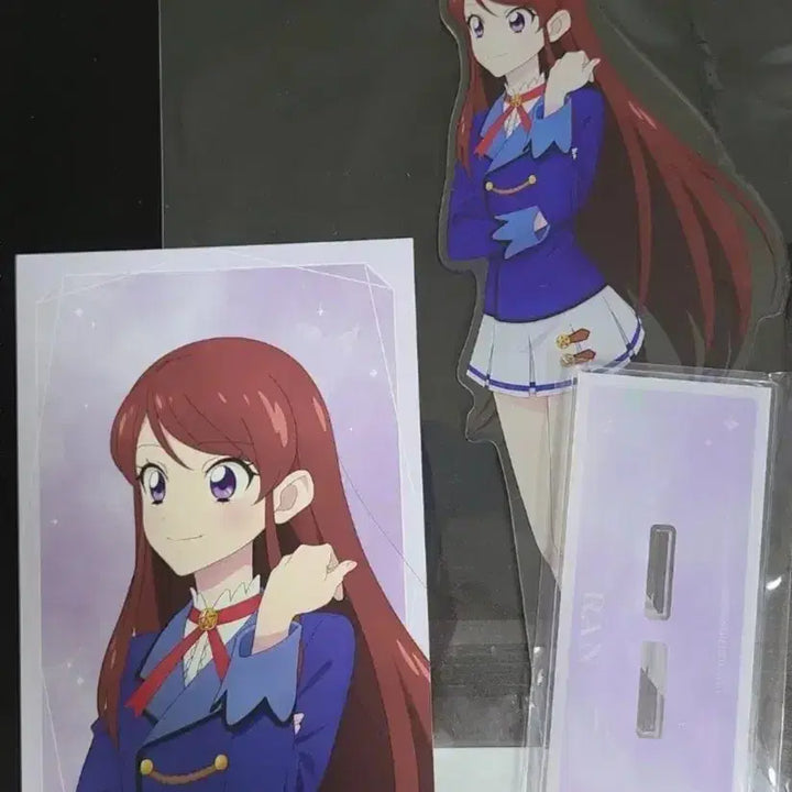 [BUNJANG] Aikatsu! Ran Lofty Giraffe XL Acrylic Stand &amp; Special Postcard Set / 원가양도) 아이엠스타 보라 아이카츠 란 로프트 걸음 특대아크릴스탠드특전엽서