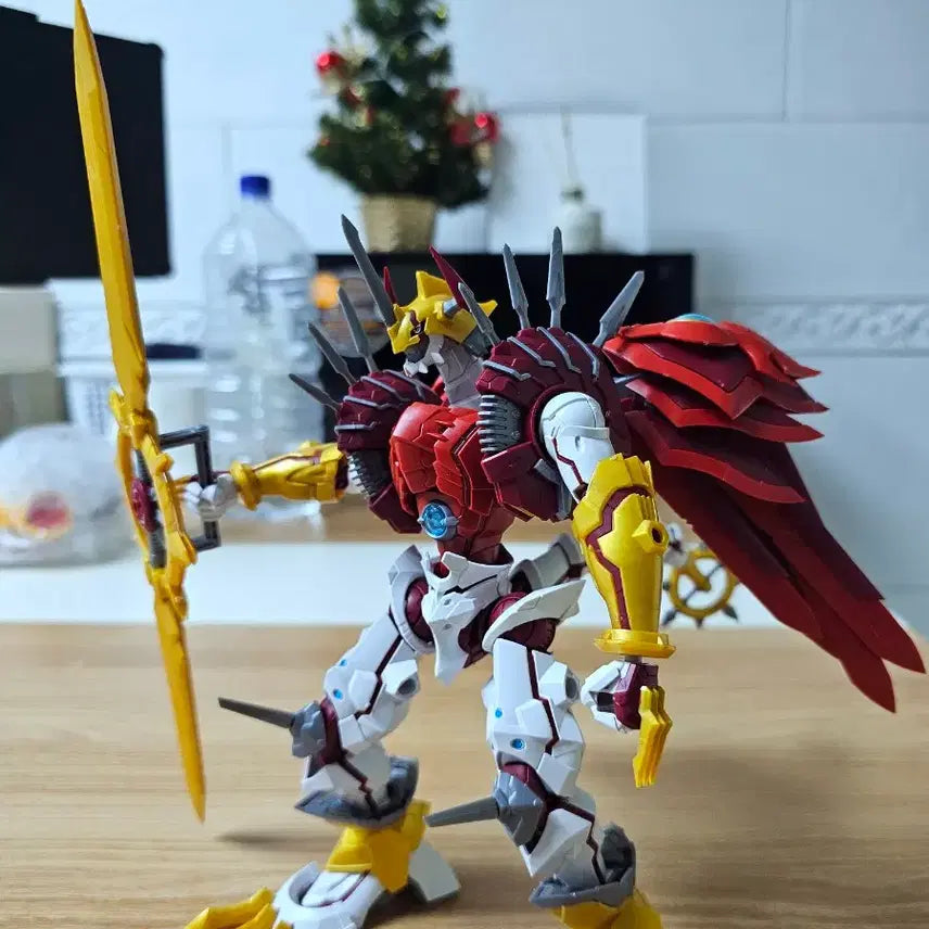 [BUNJANG] Bandai Digimon Figure-rise Plastic Model ShineGreymon / 반다이 디지몬 피규어 라이즈 프라모델 샤인그레이몬