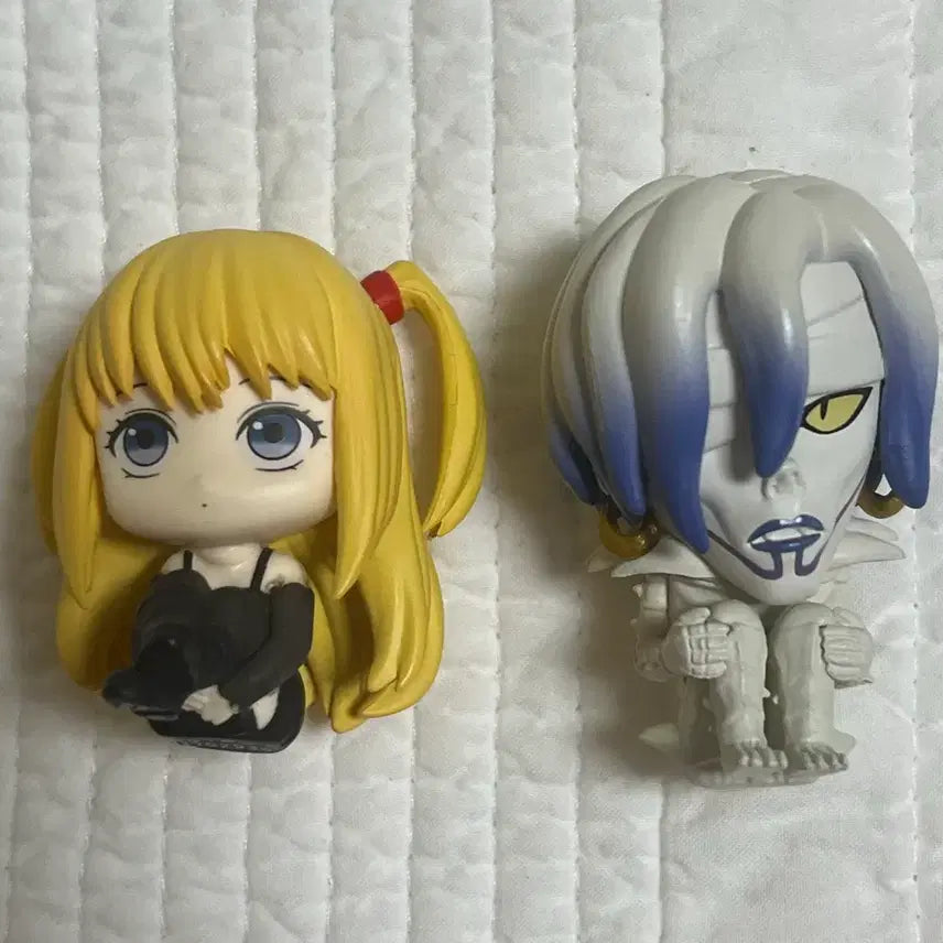 [BUNJANG] Death Note Misae Amane &amp; Rem "Machiboke" Gacha Figure Bundle / 데스노트 마치보케 가챠 렘 미사 일괄
