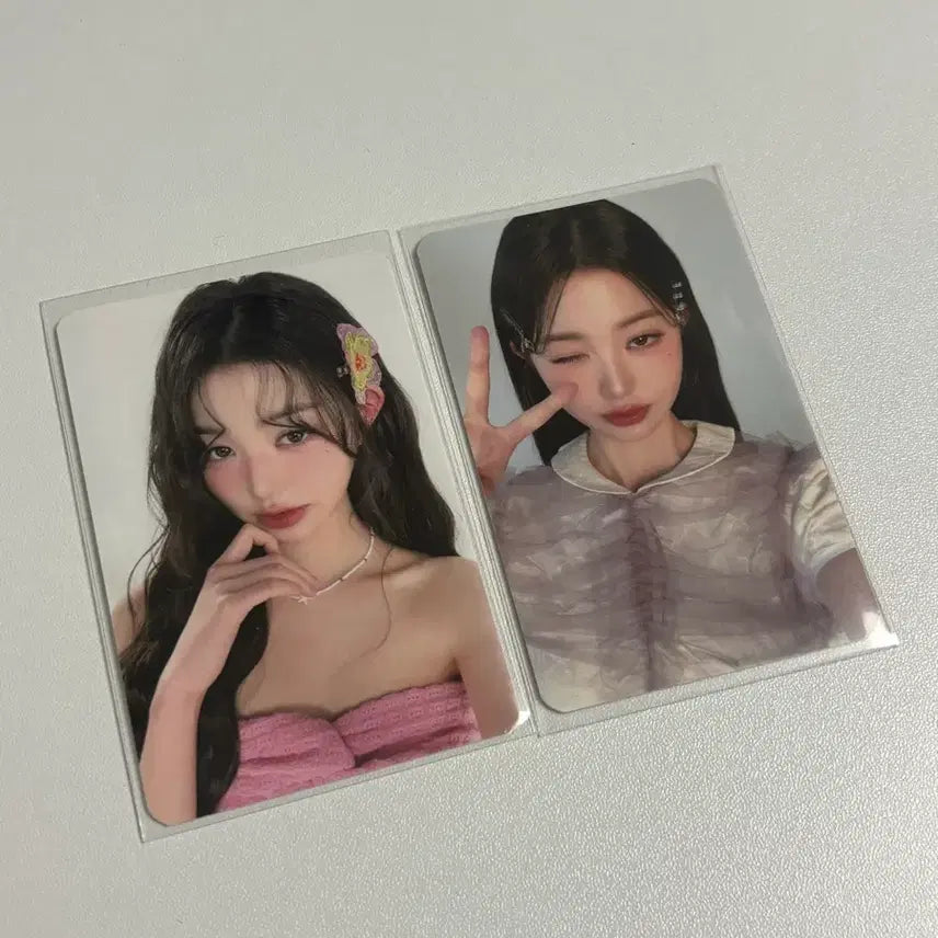 [BUNJANG] IVE Wonyoung Amuse Cushion Photocard / 아이브 장원영 어뮤즈쿠션 콜라보 포카
