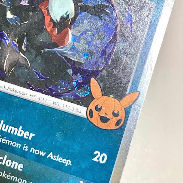 [BUNJANG] Pokemon TCG North American Halloween Darkrai Promo Card (2 Swirls) / (포켓몬카드) 북미 할로윈 다크라이 프로모 스월2개! (영판,영어판)