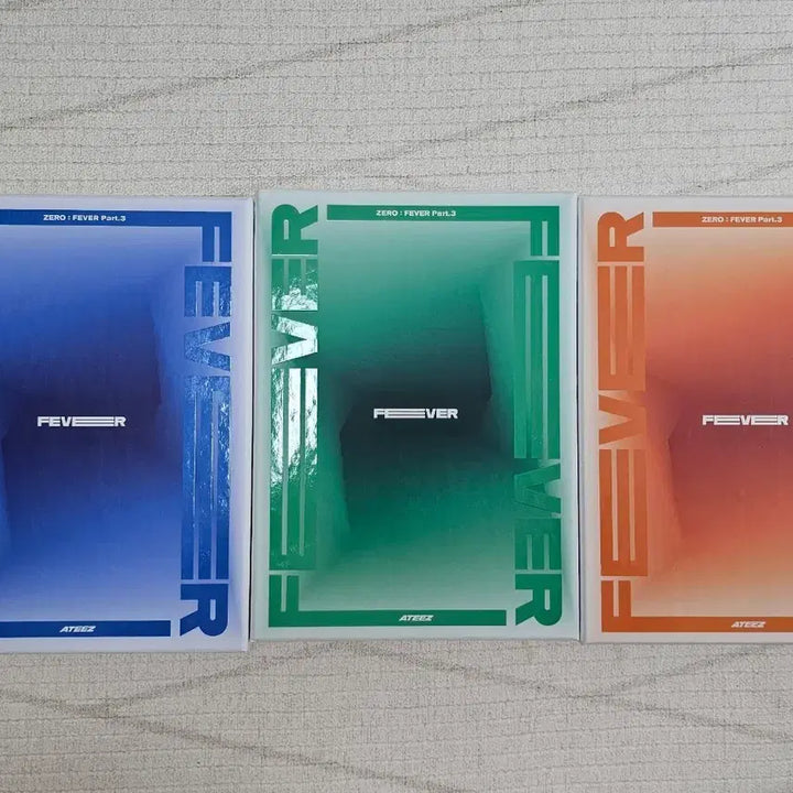[BUNJANG] ATEEZ Fever Part.3 Deja Vu Album Full Set / 에이티즈 피버 파트3 데자부 앨범 3종