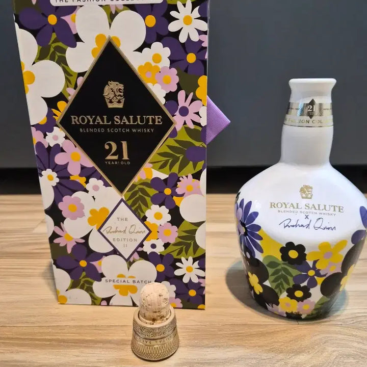 [BUNJANG] Royal Salute 21 Year Old Richard Quinn Edition Empty Bottle / 로얄살루트 21년 리처드 퀸 에디션  공병입니다