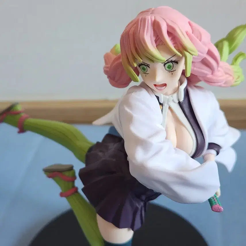 [BUNJANG] Demon Slayer Vibration Iguro Obanai &amp; Kanroji Mitsuri Bundle Set Figures / [일괄] 귀칼 바이브레이션 이구로 오바나이, 칸로지 미츠리 피규어 판매