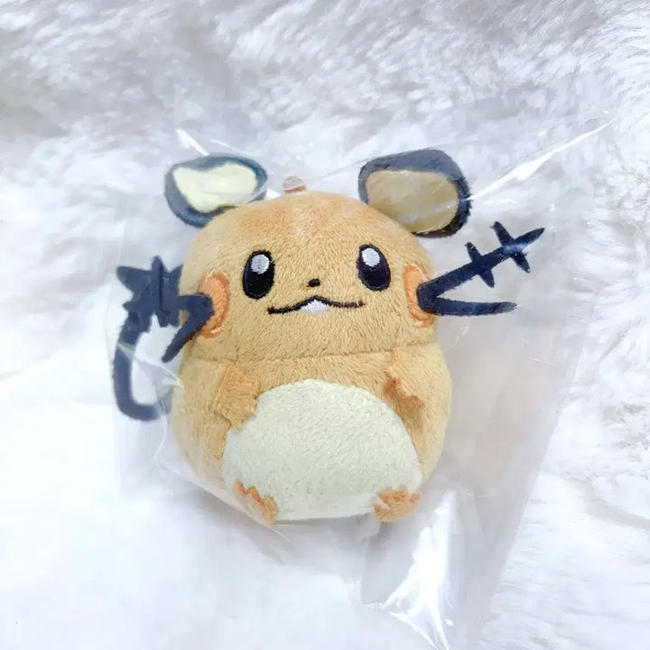 [BUNJANG] Pokemon My Pokemon Collection Dedenne "Ppong Size" Keychain / 포켓몬 my포켓몬 컬렉션 데덴네 똥사이쥬 키링