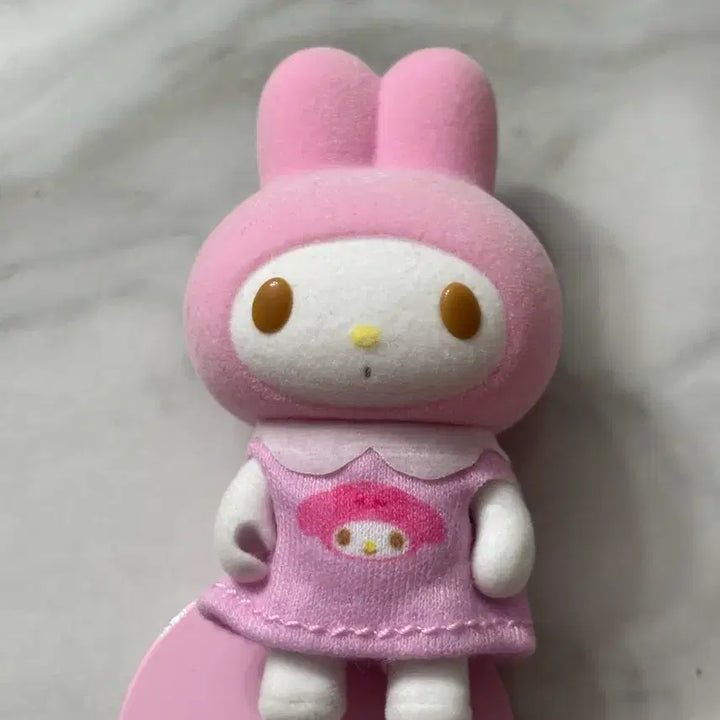 [BUNJANG] Sanrio Pitanui Fluffy My Melody Full Set Case / 피탓토 플로키 마이멜로디 마멜 풀셋트 케이스 소품