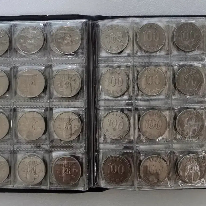[BUNJANG] 1998 100 Won Coin Booklet (120 Coins) / 1998년 100주 책자 (120개)