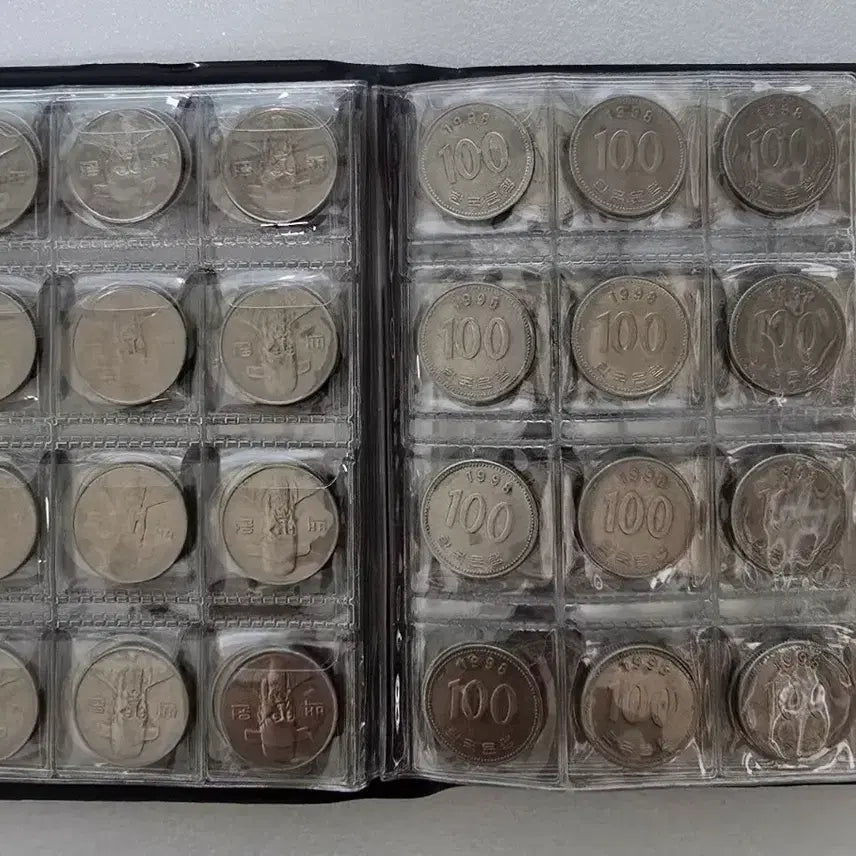 [BUNJANG] 1998 100 Won Coin Booklet (120 Coins) / 1998년 100주 책자 (120개)