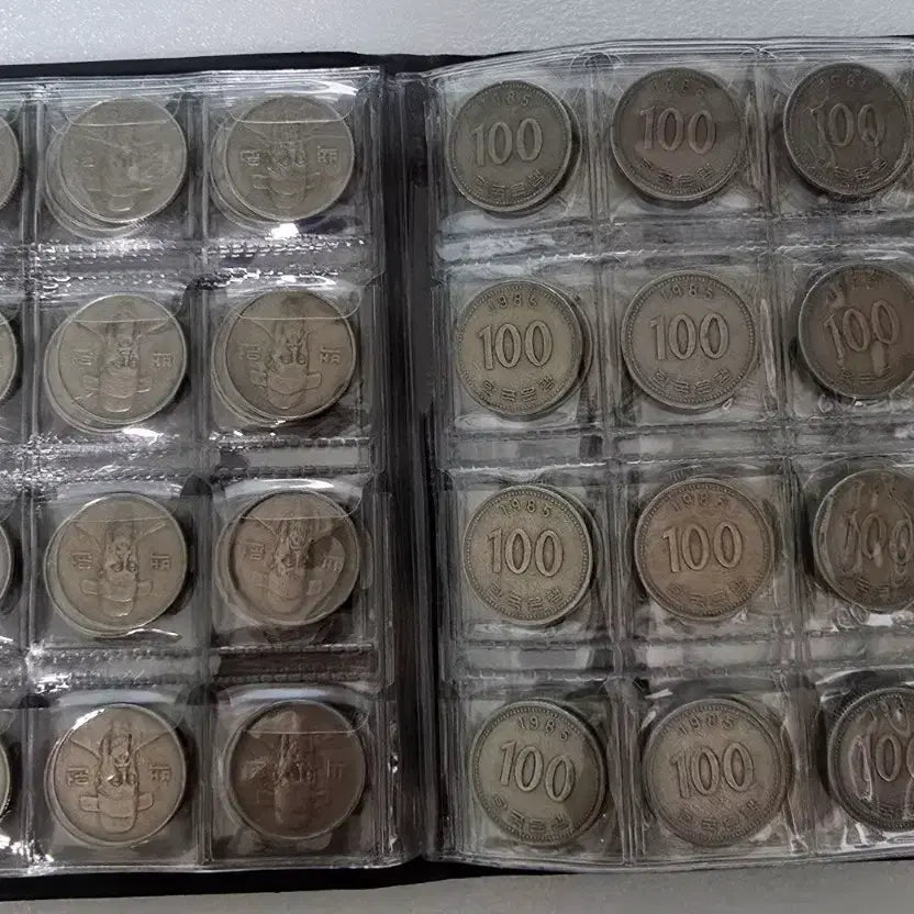 [BUNJANG] 1985 100th Anniversary 100 Won Coin Booklet / 1985년 100주 120개 책자