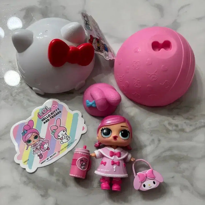 [BUNJANG] Sanrio My Melody LOL Surprise Figure / 산리오 LOL 서프라이즈 마멜 마이멜로디 피규어