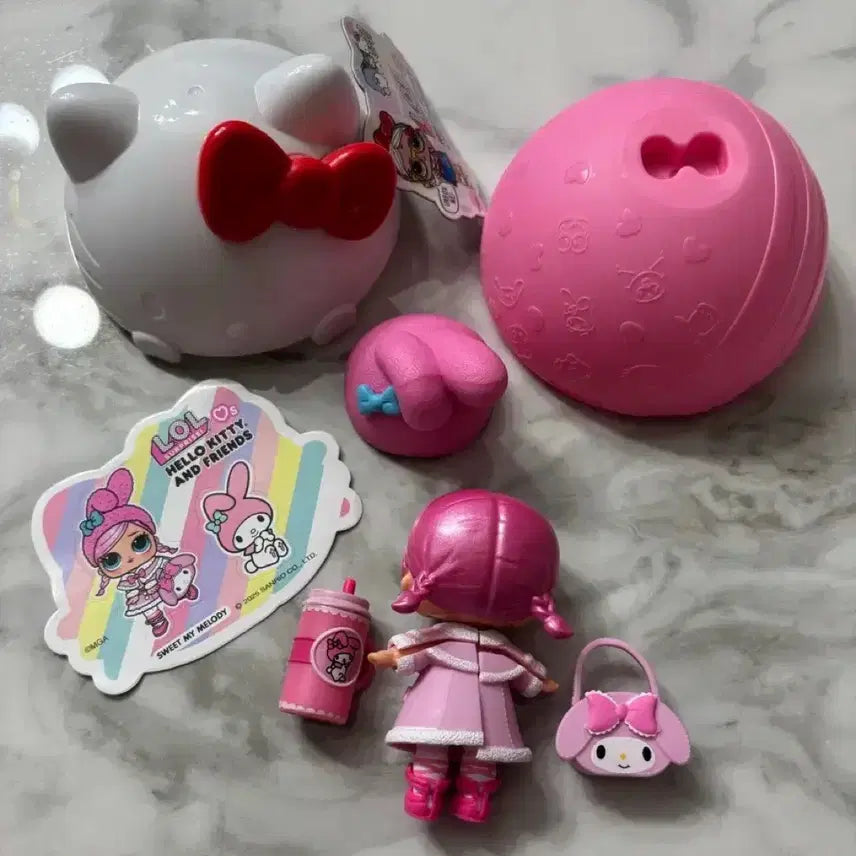 [BUNJANG] Sanrio My Melody LOL Surprise Figure / 산리오 LOL 서프라이즈 마멜 마이멜로디 피규어