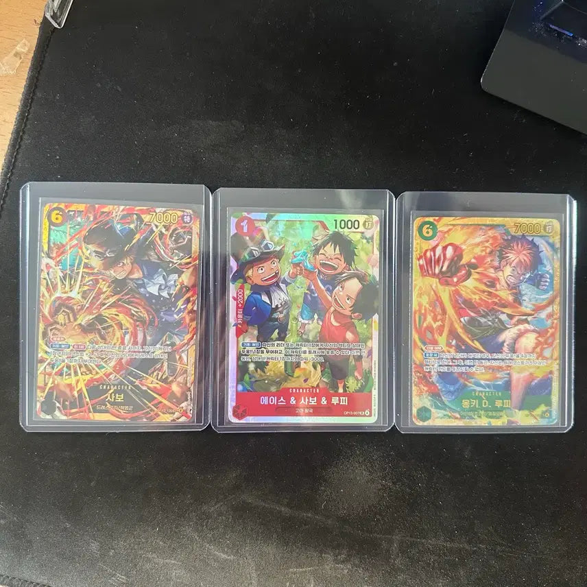 [BUNJANG] One Piece Card Luffy, Sabo SEC Bundle Set / 원피스카드 루피,사보 sec 일괄