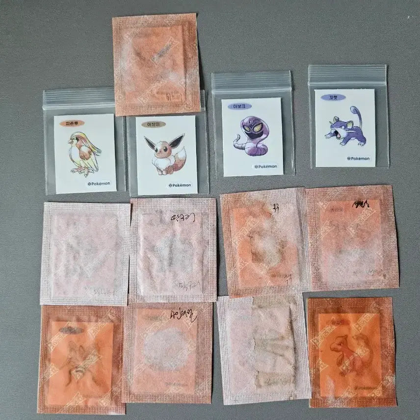 [BUNJANG] Pokemon 30th Anniversary Artwork Sticker Collection / 포켓몬 30주년 아트워크 띠부씰