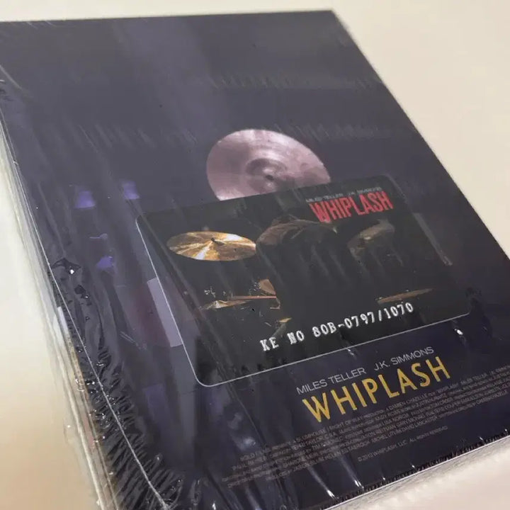 [BUNJANG] Whiplash Blu-ray Lenticular Full Slip Limited Edition / 위플래쉬 블루레이 렌티큘러 풀슬립 한정판