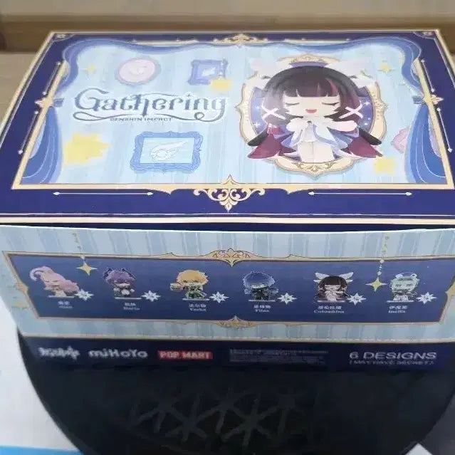 [BUNJANG] Pop Mart Genshin Impact Chibi Series Card Set / 팝마트 원신 치비시리즈 카드만 확인한 1박스