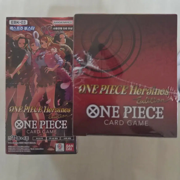 [BUNJANG] One Piece Heroines Box Set / 원피스 카드 히로인즈 박스2개 슈링크o