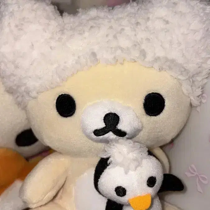 [BUNJANG] Kogumaza Bath Plush / 목욕 거품 코리락쿠마 인형 리락쿠마 코리락 펭귄