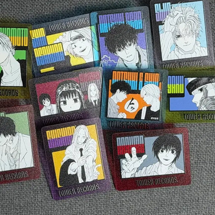 [BUNJANG] Sakamoto Days Tower Records Badge Set 1 &amp; 2 Nagumo Natsuki Acrylic Figure Plush Keychain Bundle / 사카모토데이즈 타워레코드 뱃지 풀박스 1탄 2탄 일괄 나구모나츠키신아크릴피규어누이인형키링