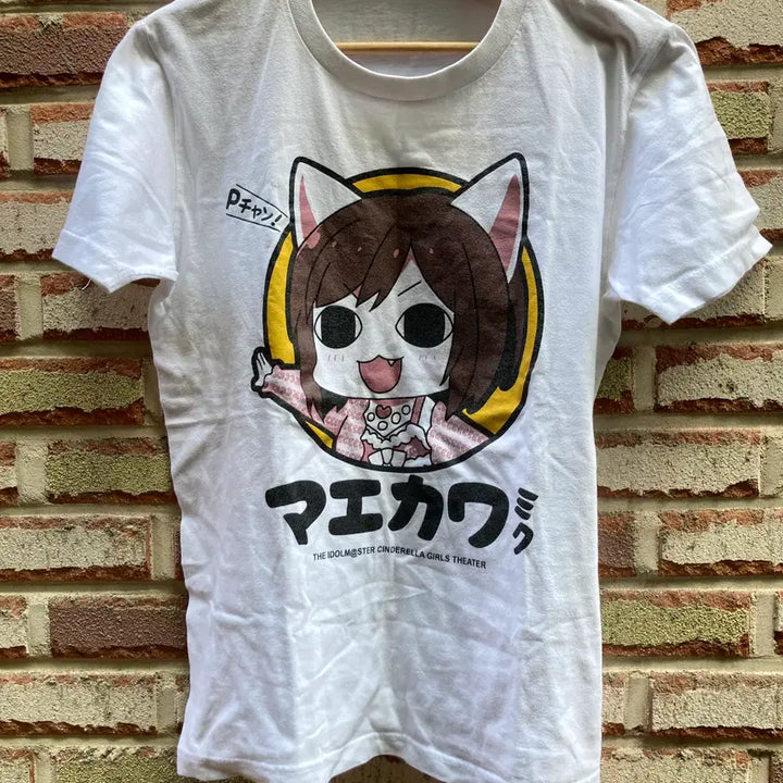 [BUNJANG] The Idolmaster Cinderella Girls Maekawa Miku Graphic T-Shirt / [M] 아이돌마스터 신데렐라 걸즈 마에카와 미쿠 그래픽 반팔 티셔츠